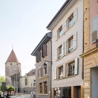 Transformation immeuble historique à usage résidentiel et commercial