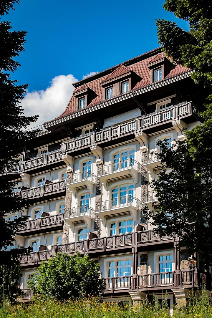 Villars Palace in Villars-sur-Ollon, ein historisches Grandhotel in den Waadtländer Alpen