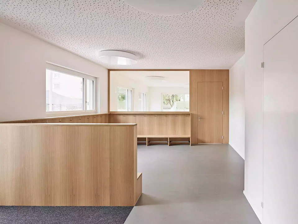 Garderobe Kindergarten