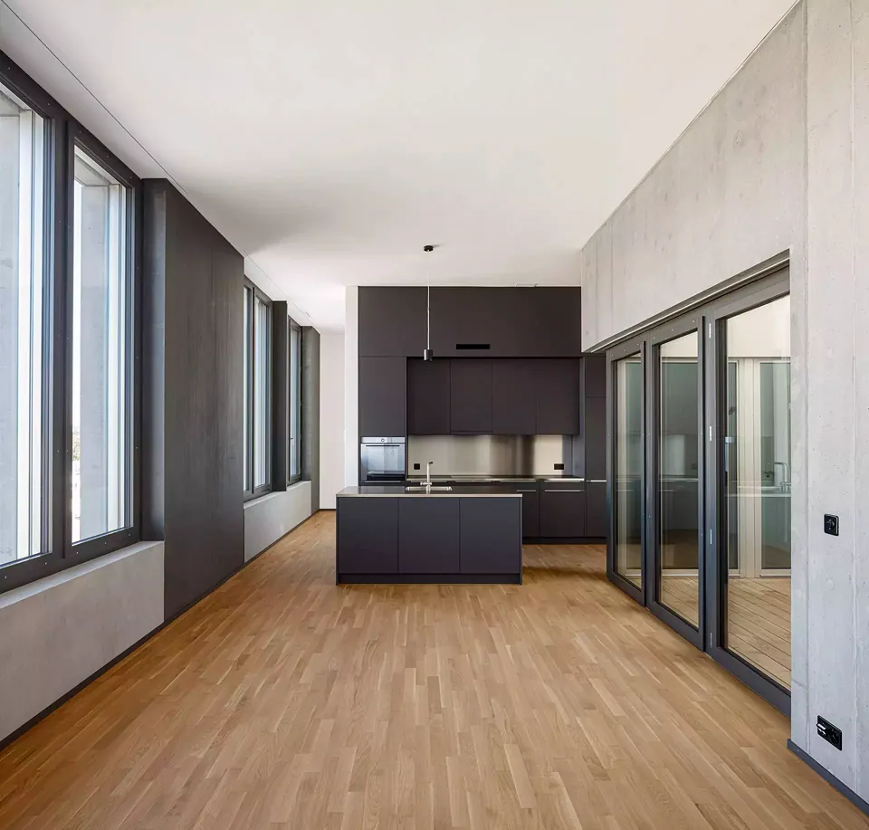 Wohnung in südlichen Neubau
