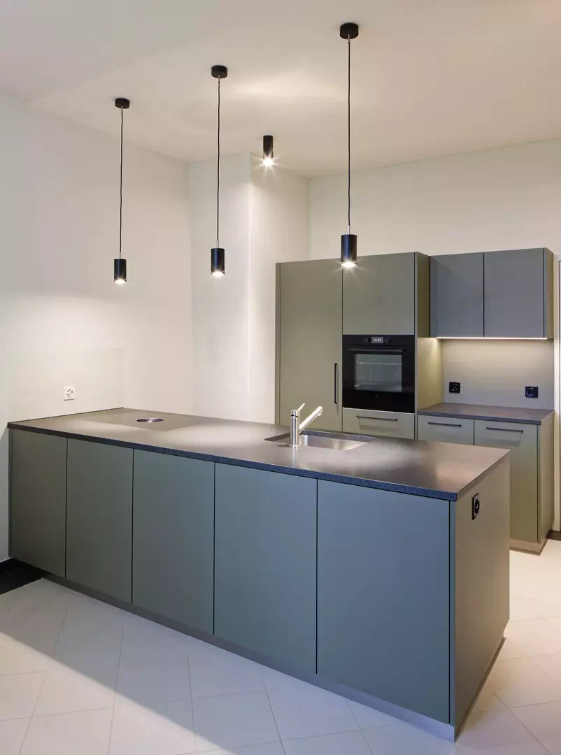 Neue Küche im Erdgeschoss