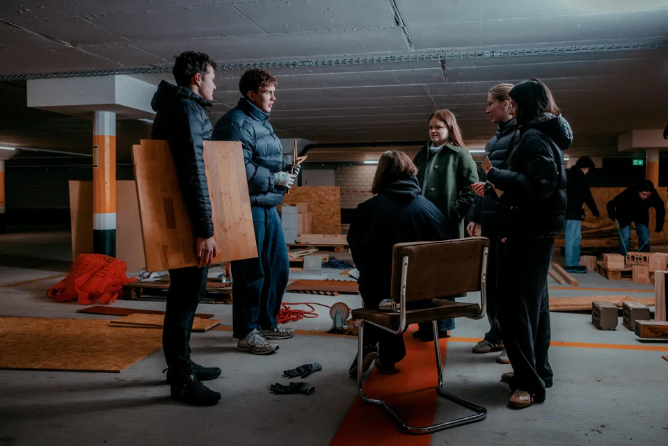 Knotenworkshop – Entwerfen in der Bauhalle