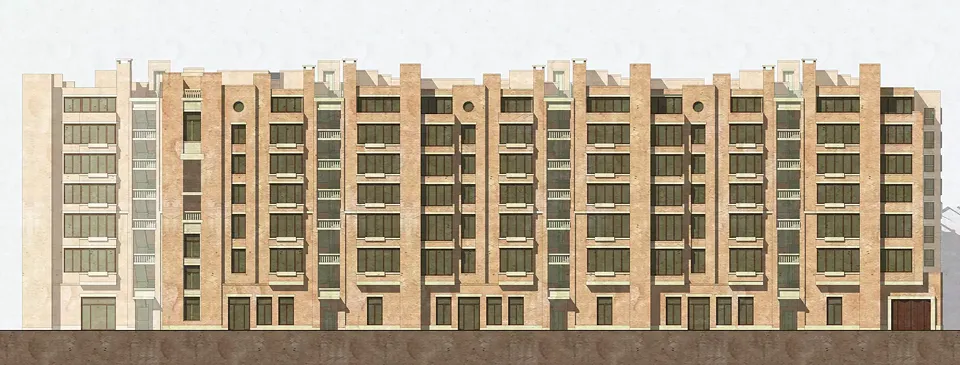 Gesamtfassade Badenerstrasse