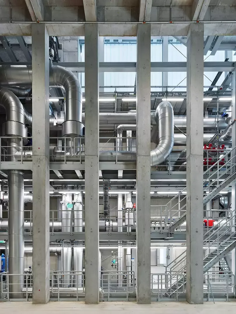 Energiezentrale Josefstrasse, Kesselhaus