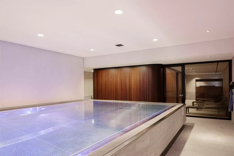 Therapiebecken Sauna
