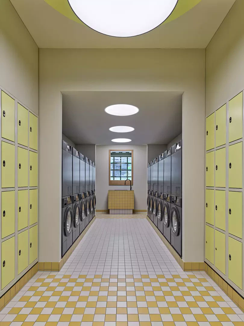 Die «Waschkathedrale» im Erdgeschoss