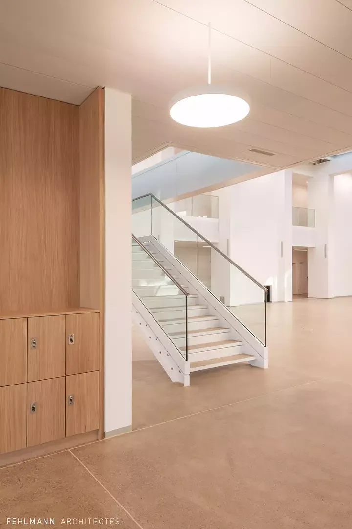 L'escalier central