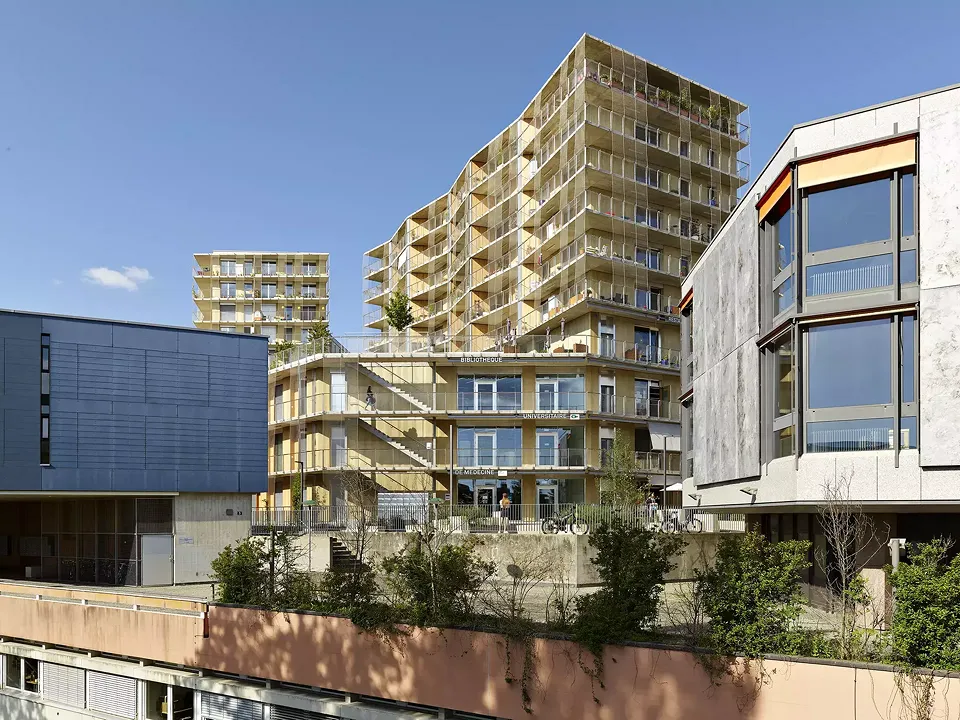 Vue sud