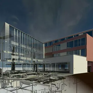 Erweiterung Geschäftshaus A «eGHA» in Esslingen: Konsequent digitalisiertes Planen und Bauen