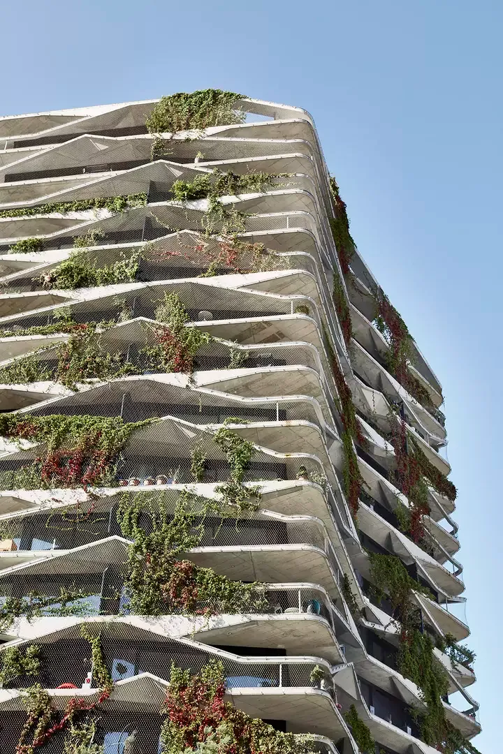 Garden Tower Detail Fassade