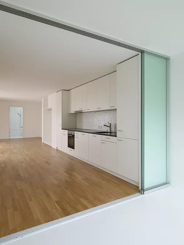 3.5 Zi-Wohnung mit offener Loggia
