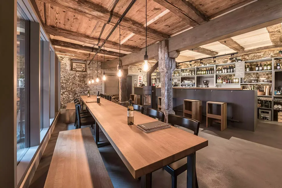 Weinstube Innenraum