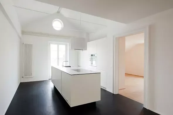 Cuisines dans le combles