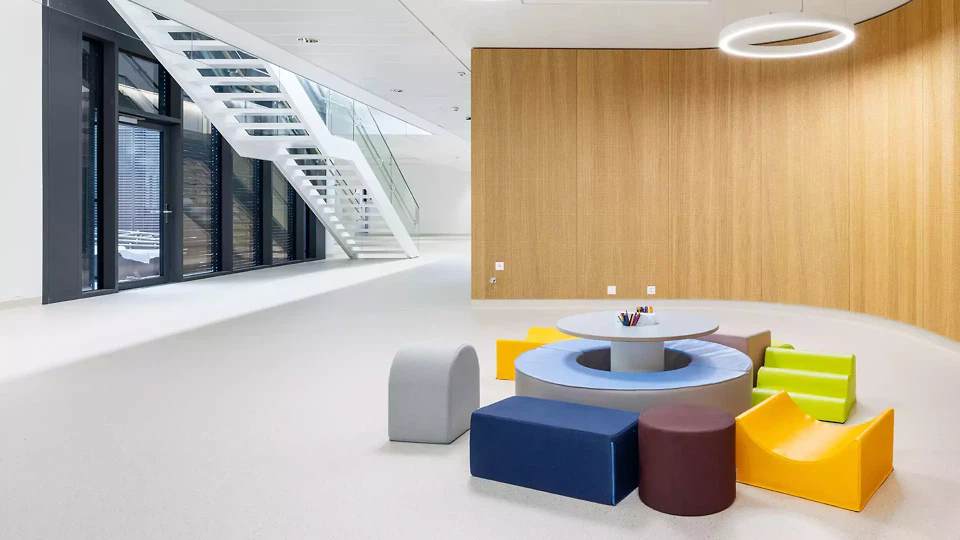 Hôpital des enfants – zone de jeu