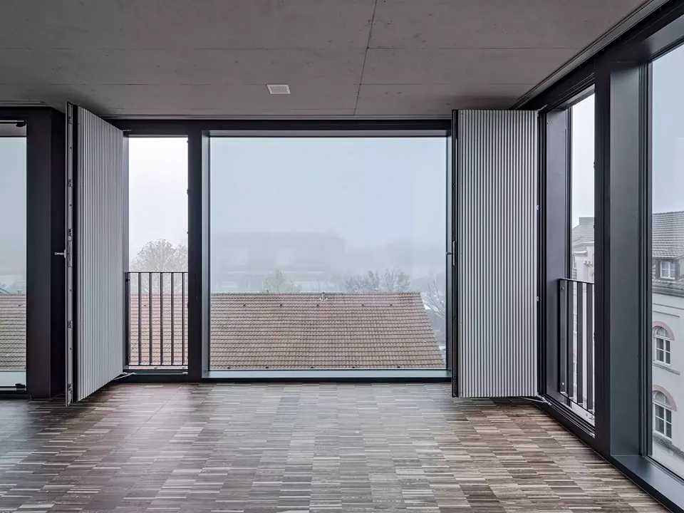 Innenansicht Fenster Ecke