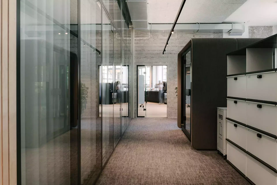 Meetingräume und Fokuszone