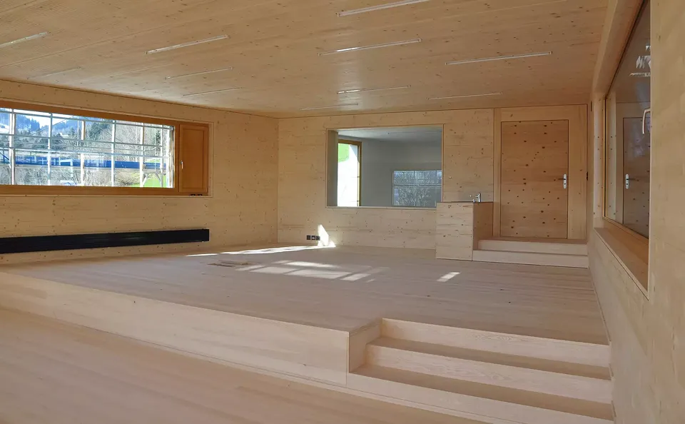 salle de classe dans le pavillon