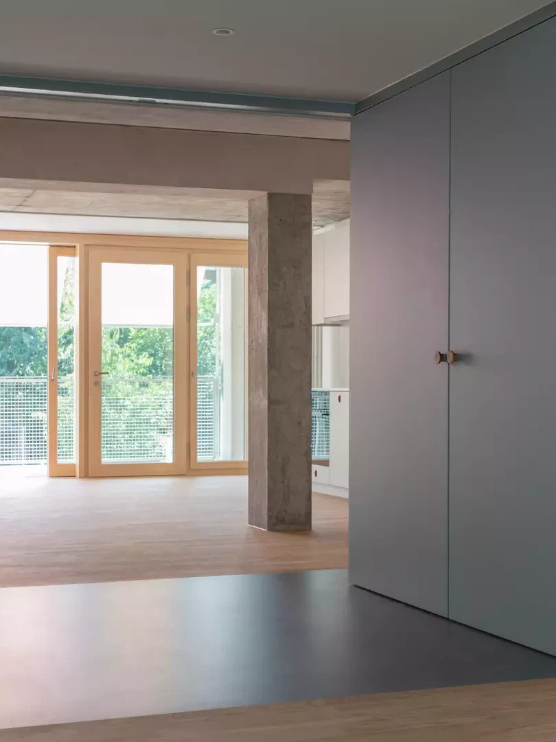 Wohnung im 1. OG, Blick nach Süden