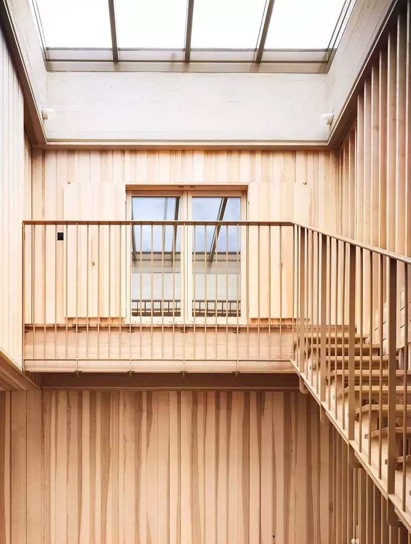 2.OG Atrium mit Glasschiebedach