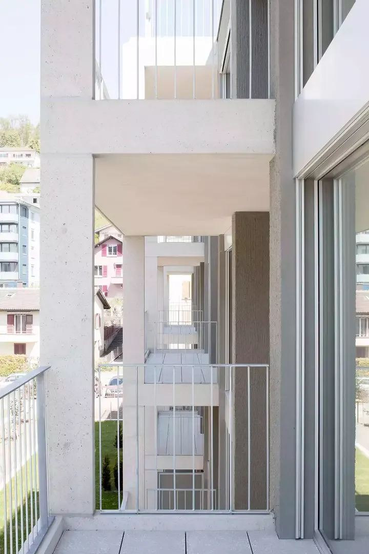 Terrasses en quinconce