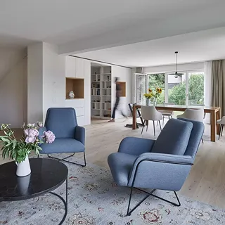 Transformation d'une maison à deux logements