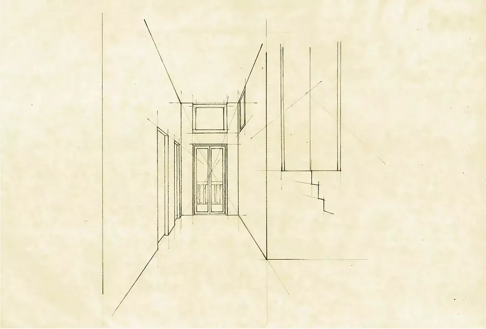 Perspektive Verteilraum