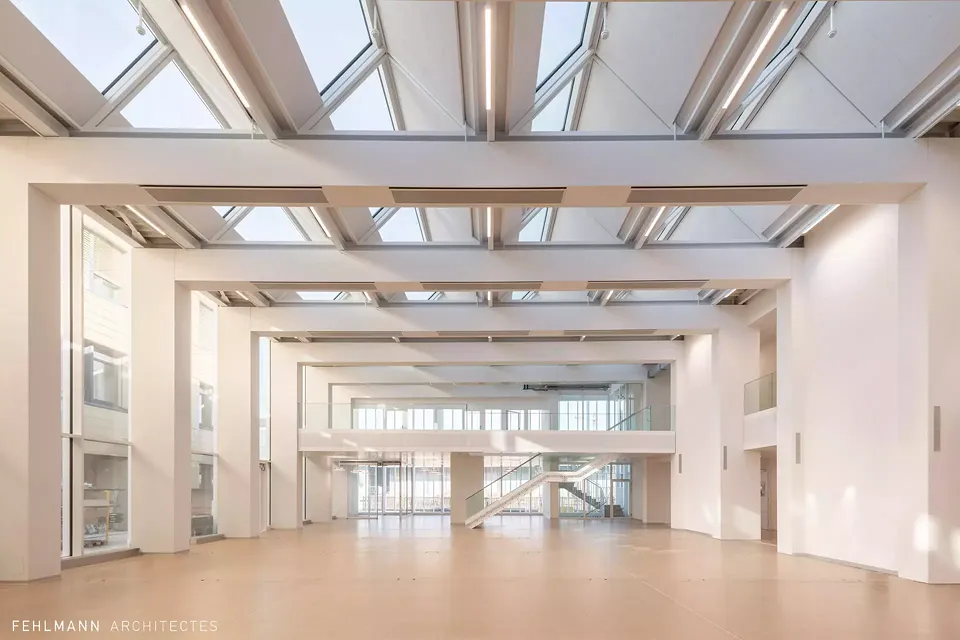 La halle principale