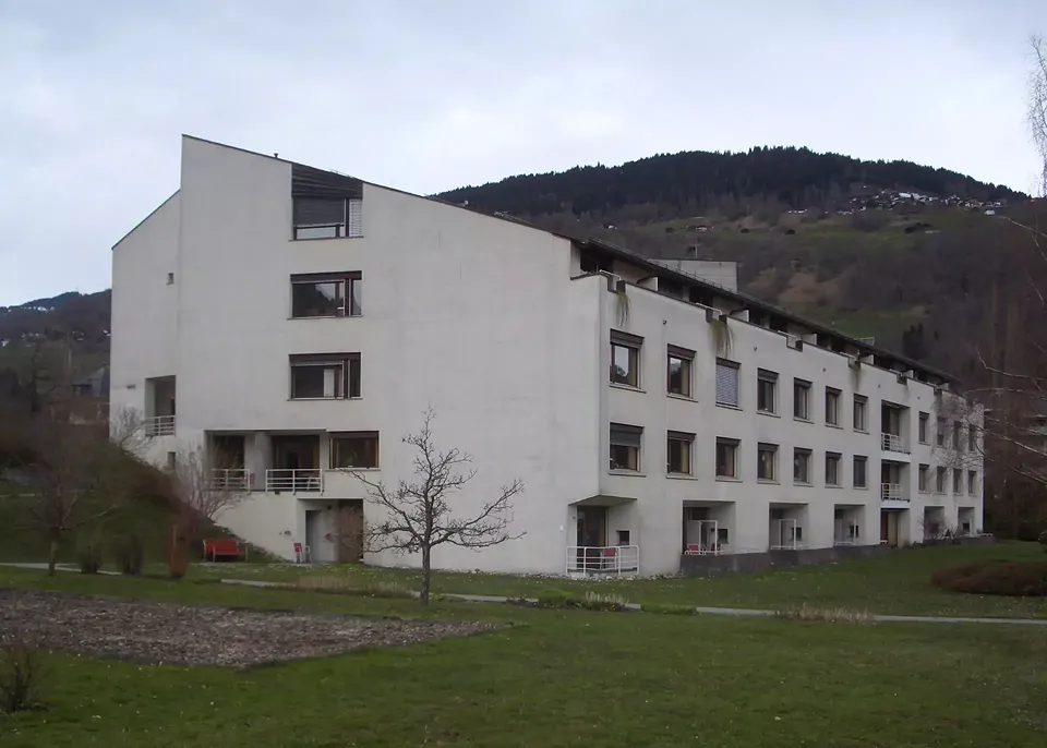 Ansicht Süd vor Erweiterung