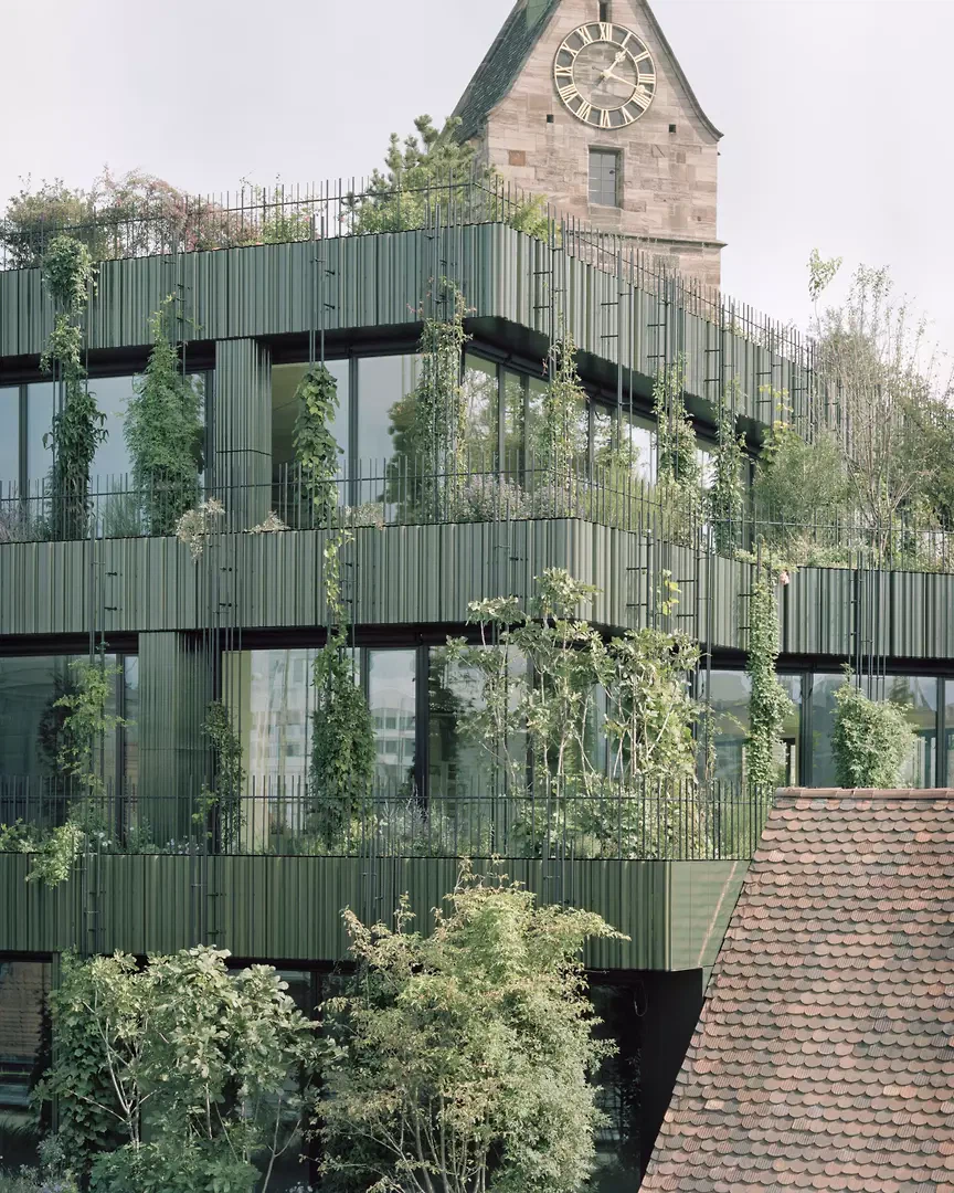 Dachgärten mit Martinskirchplatz