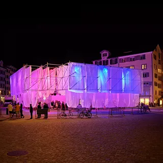 Klangkleid, Pavillon für FrauMünsterhof 2021
