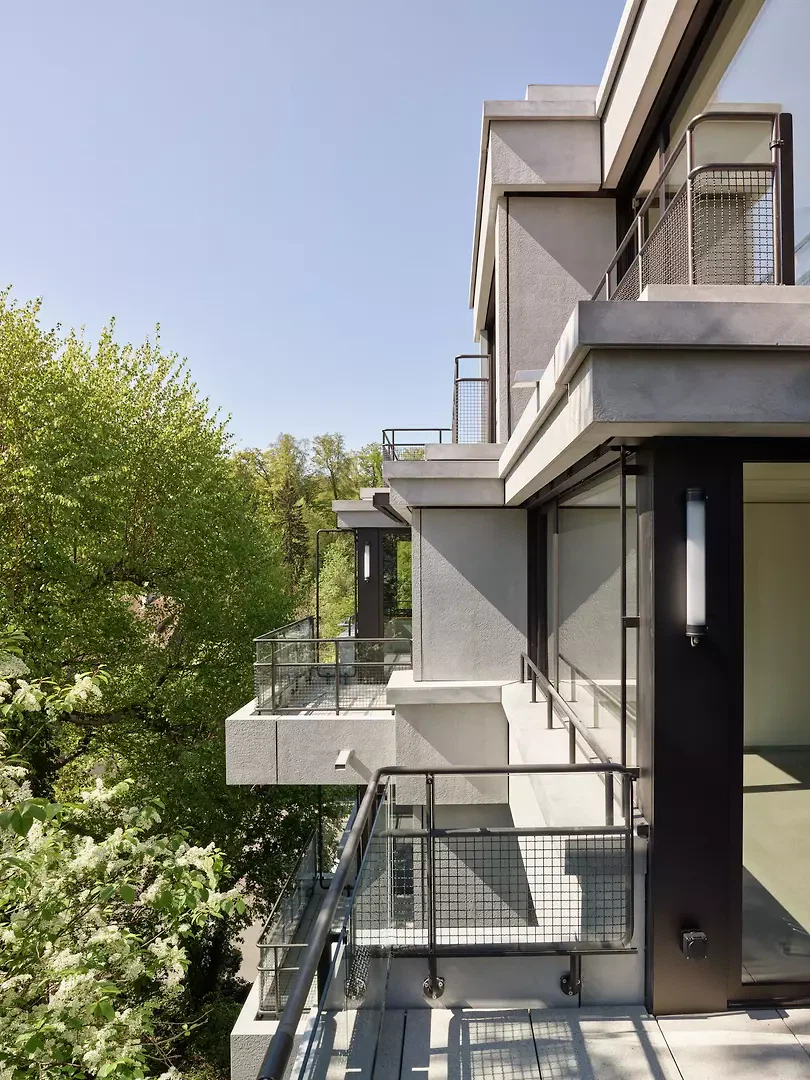 Fassadenkonstruktion Südostseite