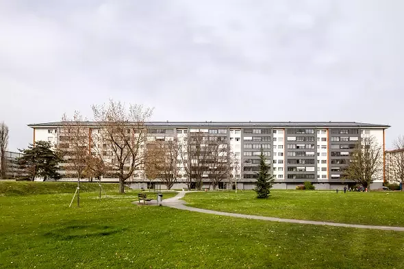 Vue sud/ouest du bâtiment Vidollet 31 à 45