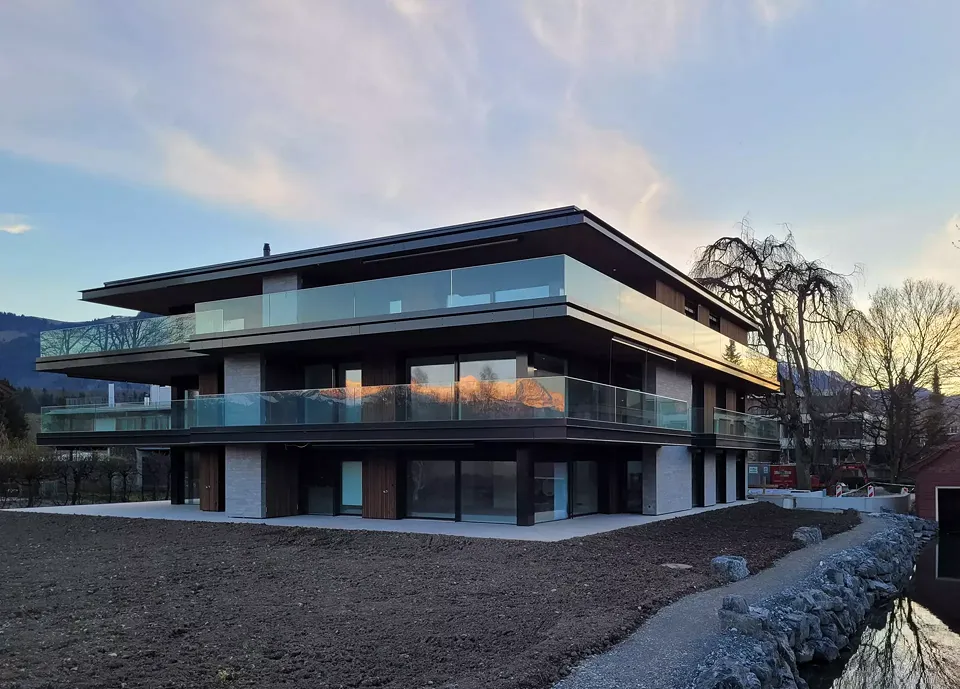 Fassade Seeseitig