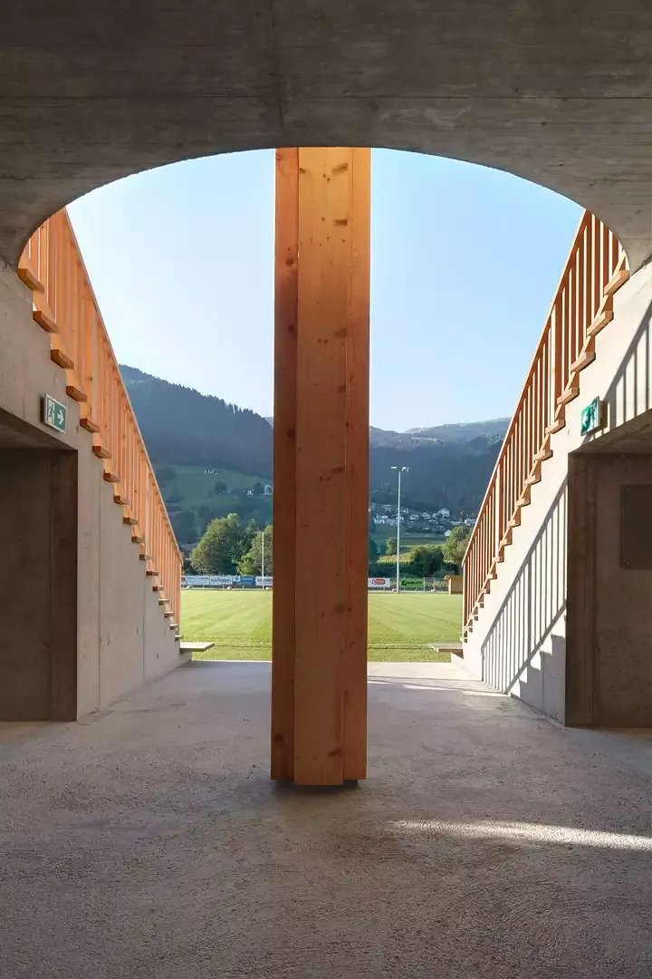 Eingangsbereich im Gebäude