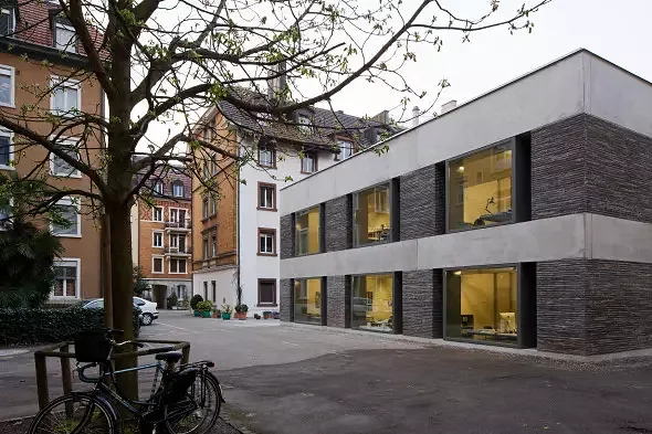 Aussenansicht Seitenfassade