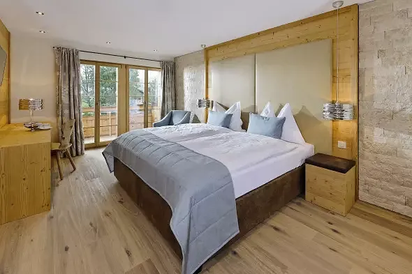 Delux Schlafzimmer im Neubau