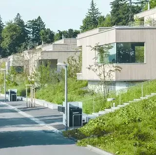 Landenberg, Terrassenhäuser in Winterthur