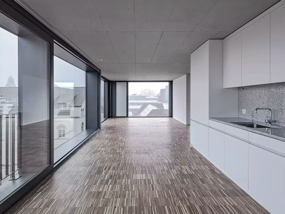 Innenansicht Eckwohnung