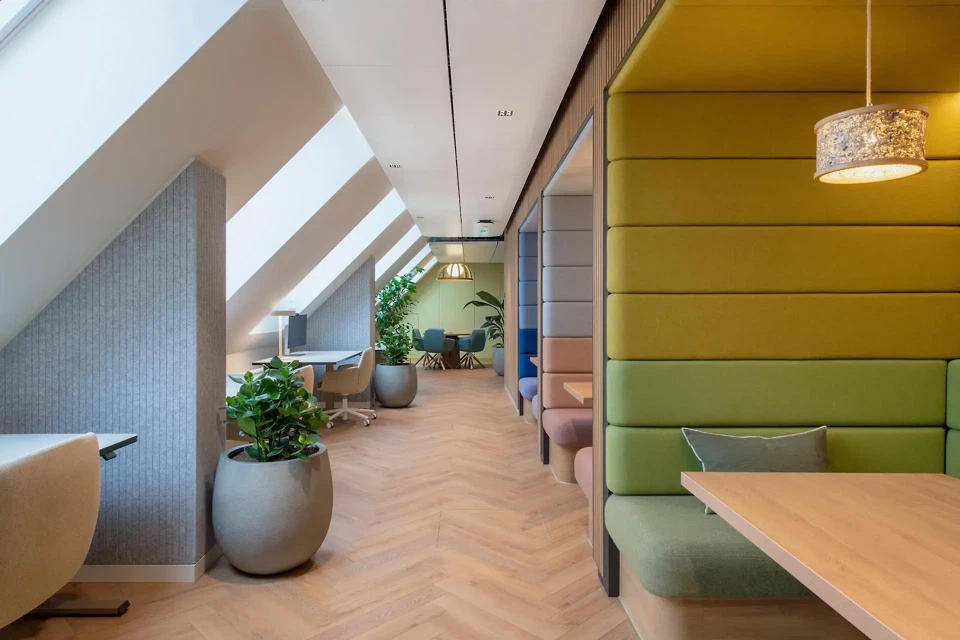 Accenture Campus Zurich, Sihlstrasse - Arbeitsbereich