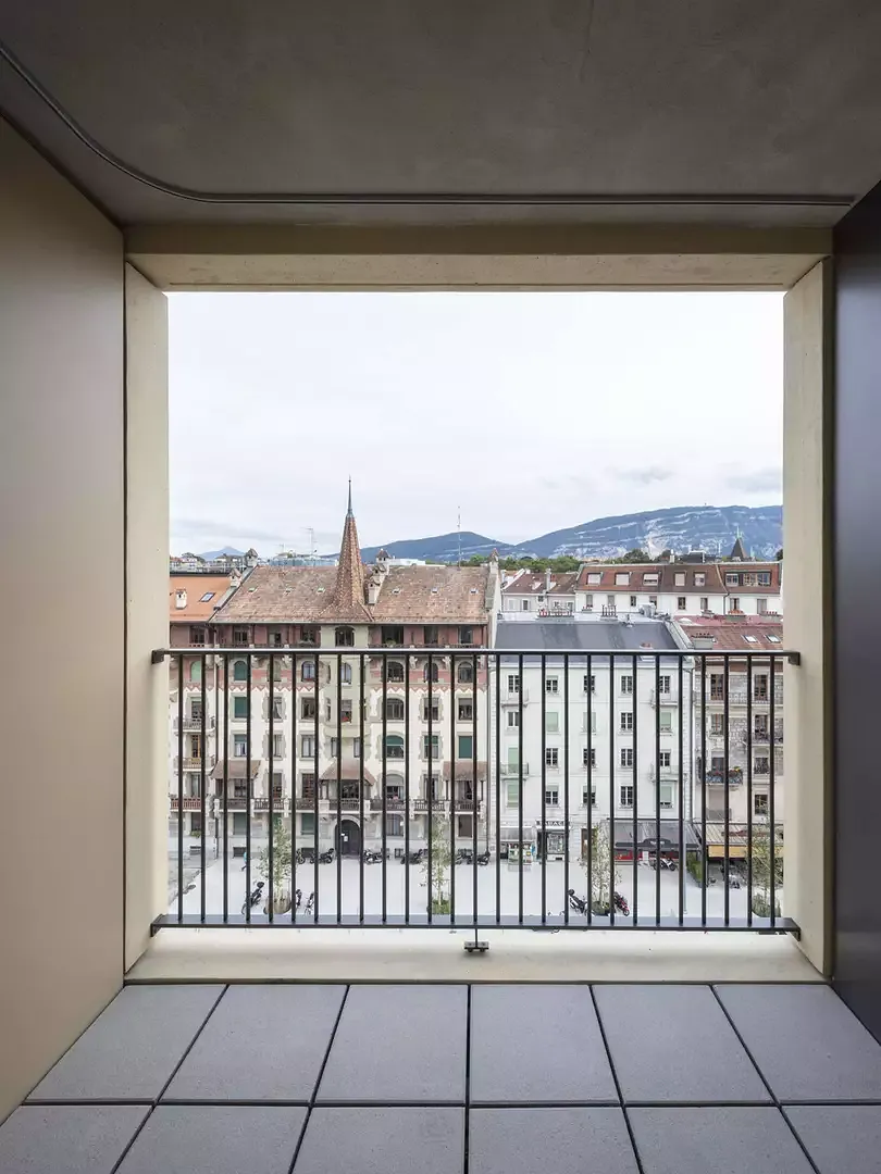 Vue sur Geneve