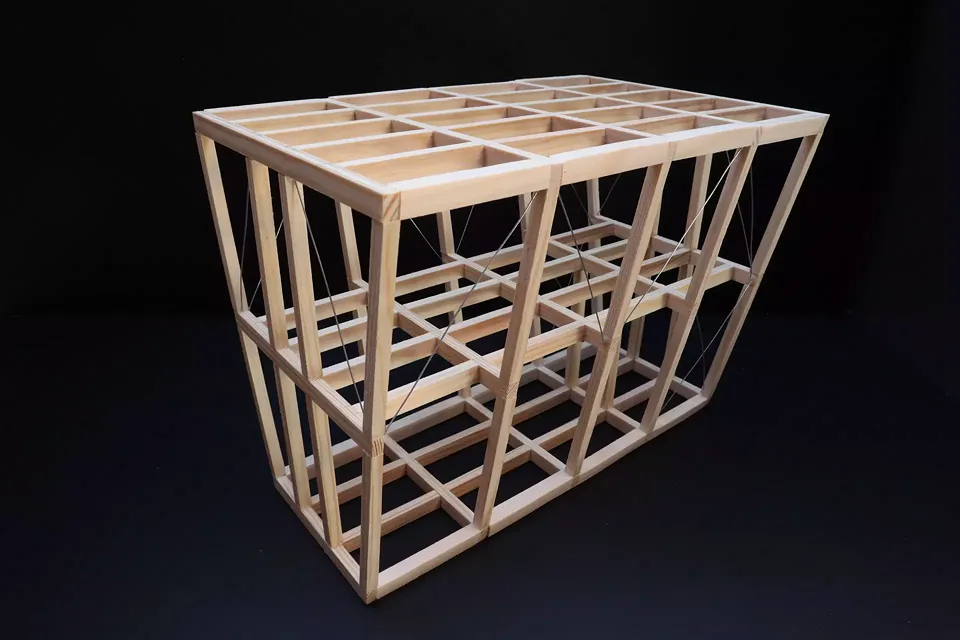 Modell Tragwerk 1:20