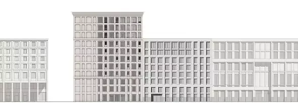 Rückfassade - Gasse