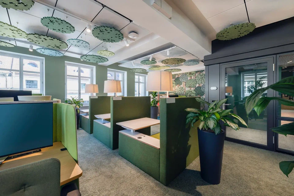 Accenture Campus Zurich, Pelikanstrasse - Ruhiger Arbeitsbereich