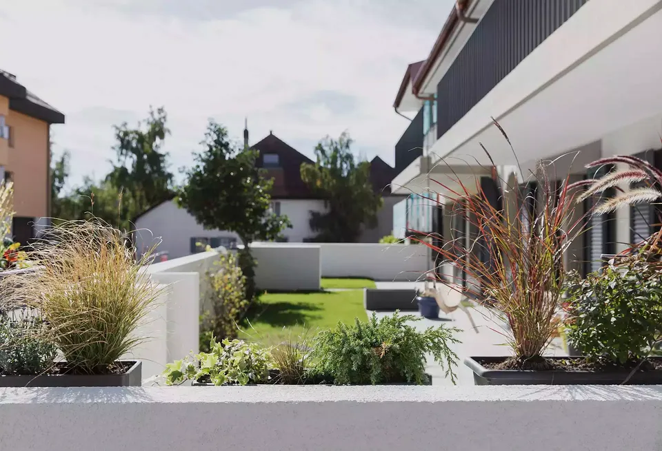 Extérieur jardin sud