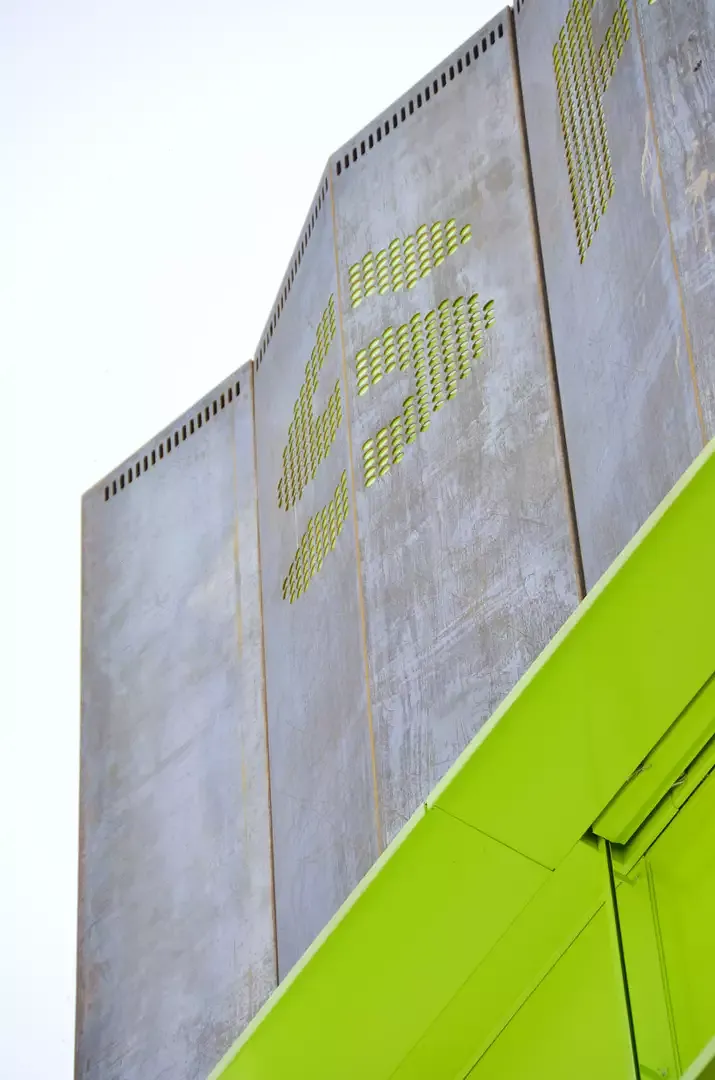 Detailansicht Beschriftung