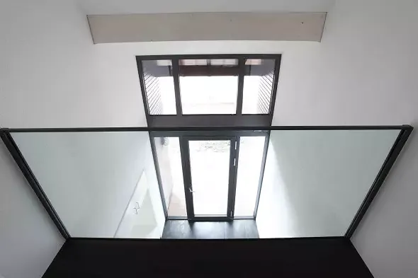 Blick vom DG zu Eingang