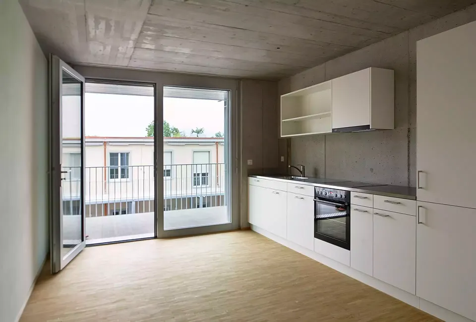 Wohnung mit Küche