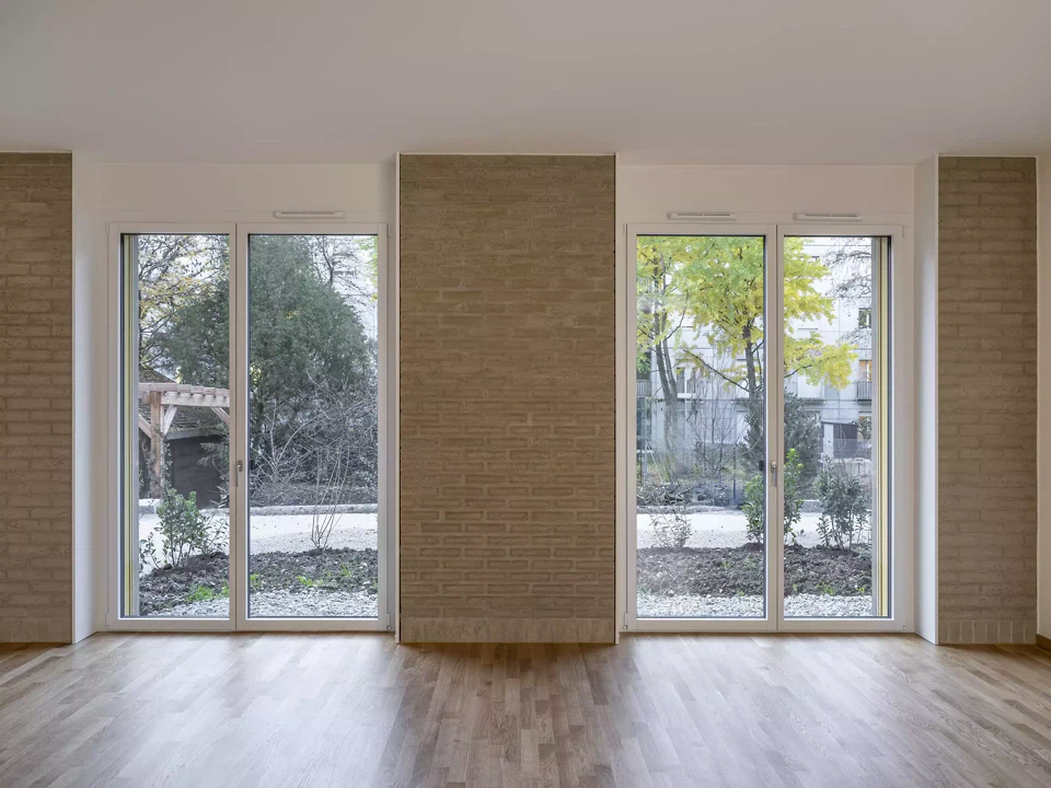 Détail du doublage en terrabloc