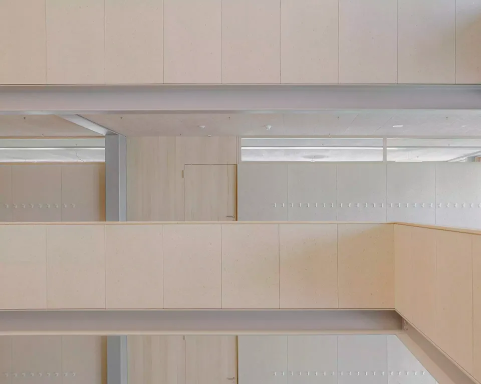 Image de détail de l'atrium central