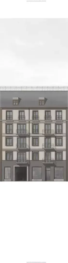 Szenario 1 - Fassade texturiert